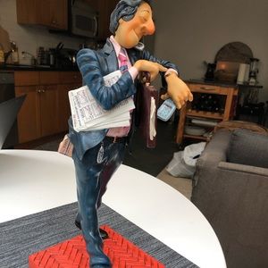 Guillermo Forchino “Business man” Statue.